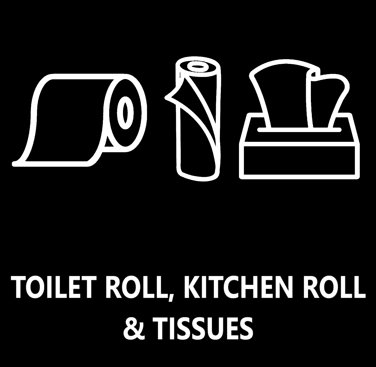 
    Toilet Roll, Kitchen Roll &amp; Tissues
  
