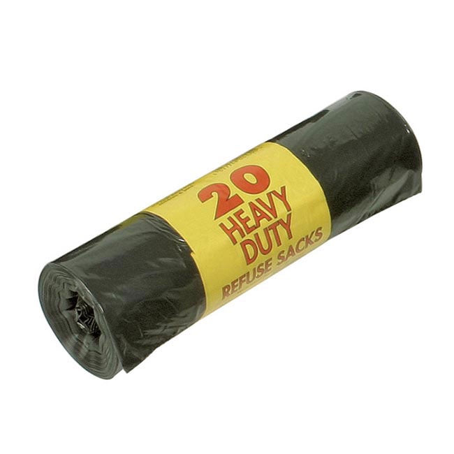 Tristar Heavy Duty Black Sacks 20pk*