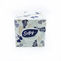 Softy Cosmetic Cube Tissues, 70 sheet*