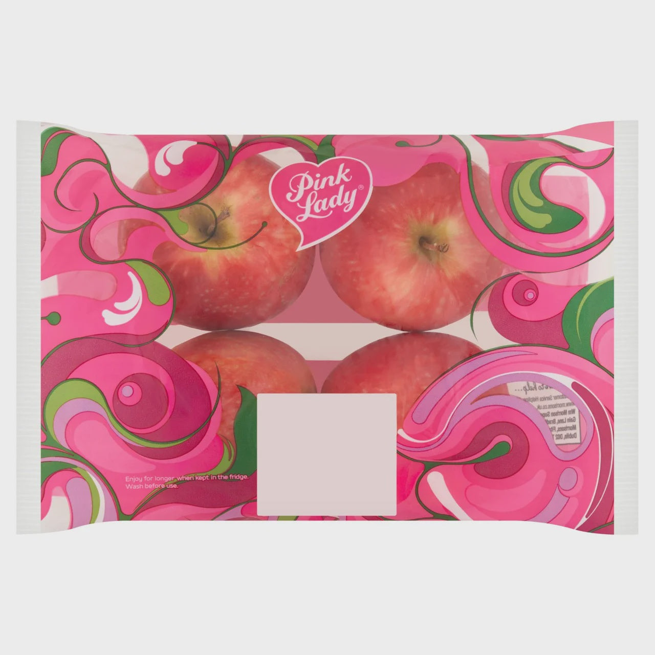 Morrisons Pink Lady Apples Tray 4pk
