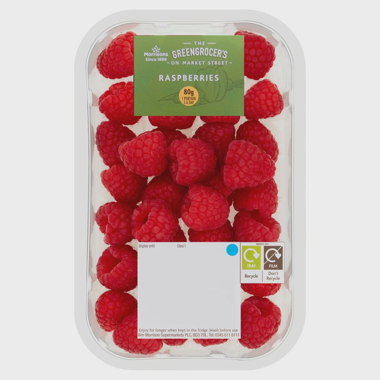 Morrisons Raspberries 150g [865]