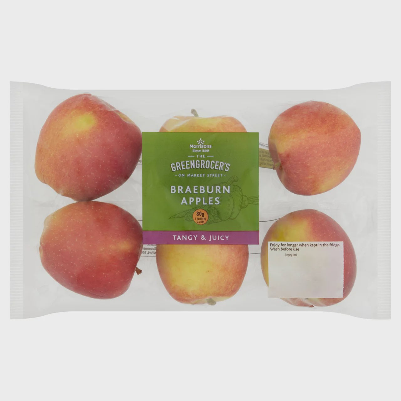 Morrisons Braeburn Apples 6pk [425]