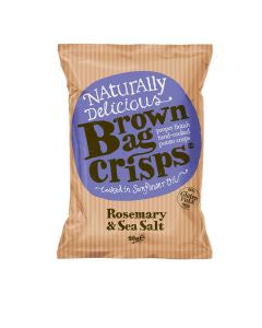 Brown Bag Crisps Rosemary & Sea Salt 40g x 20pk*