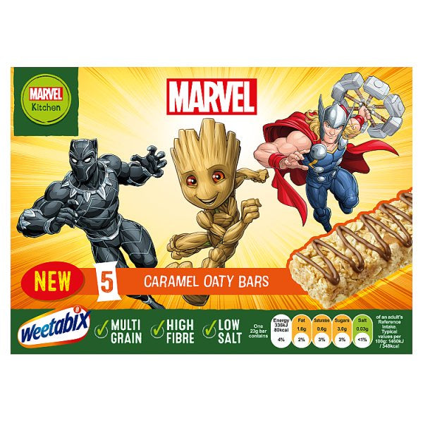 Weetabix Marvel Oaty Caramel Bars