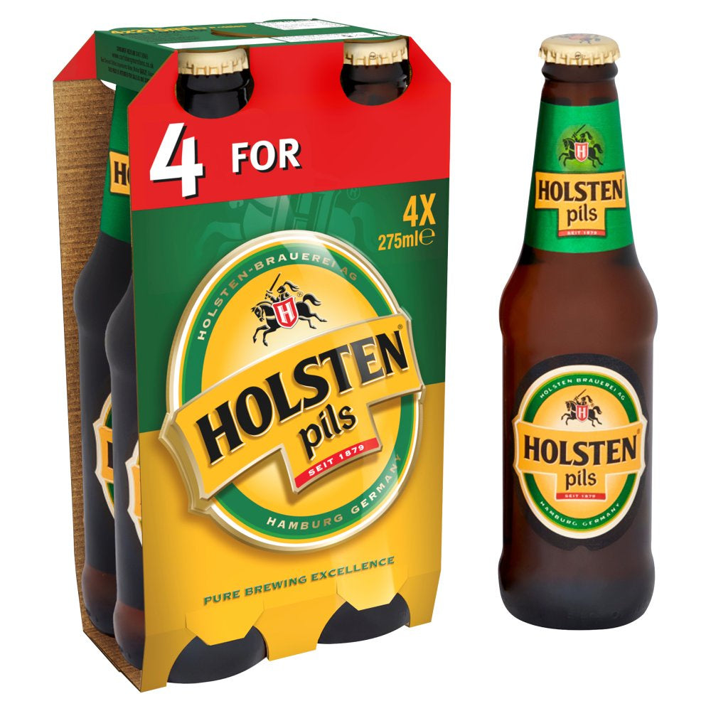 Holsten Pils Lager 4 x 275ml 4.8%