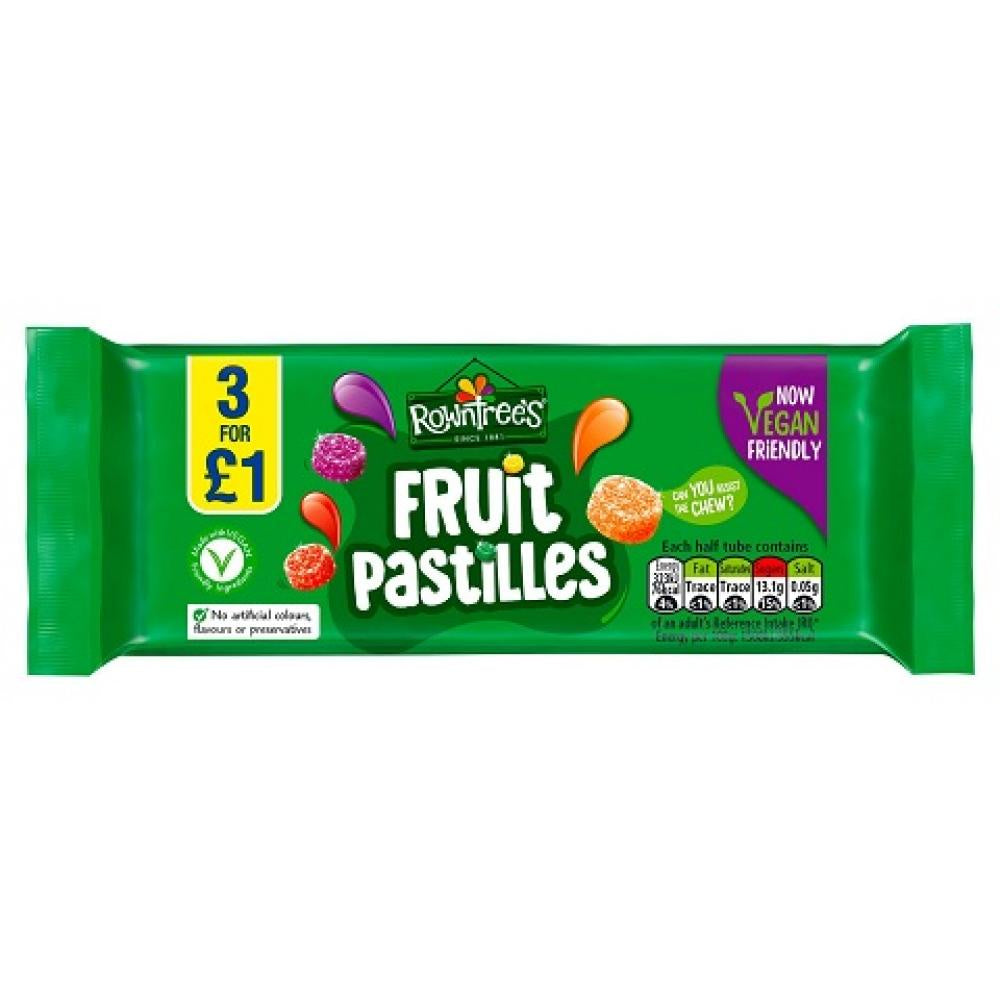 Rowntrees Fruit Pastilles  3pk *