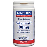 H01-8135/100 Lamberts Vitamin C 500mg Time Release*