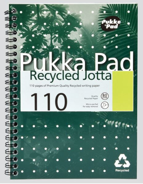 Pukka A5 Spiral Metallic Jotta Notepad 3's