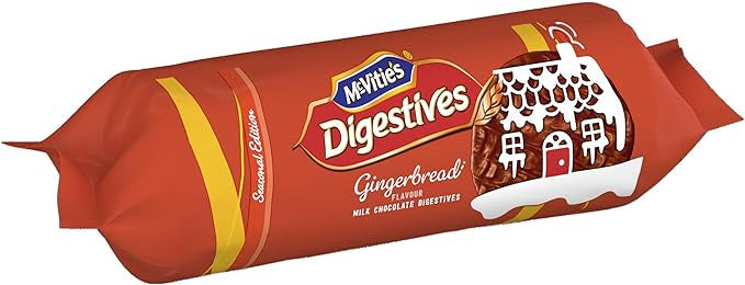 McVities Gingerbread Choc Digestives 266g