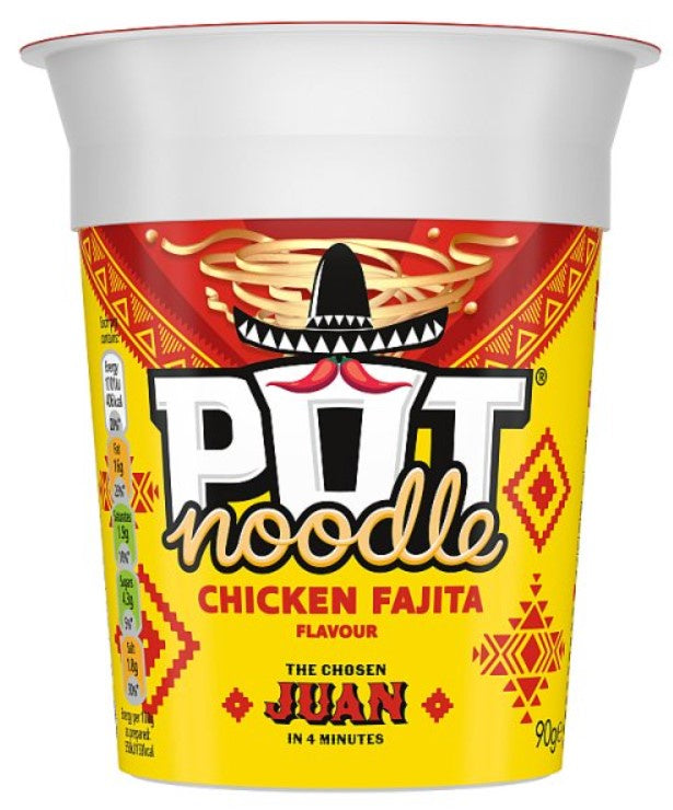 Pot Noodle Chicken Fajita 90g #