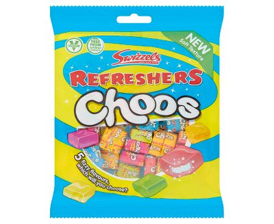 Swizzels Refreshers Choos Sharing Bag 150g*