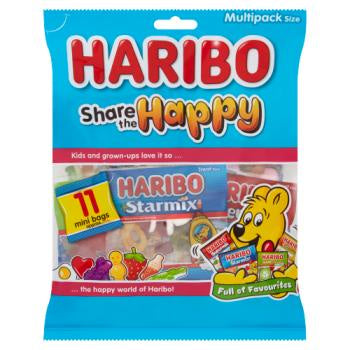 Haribo Share the Happy Minis 11pk 176g *