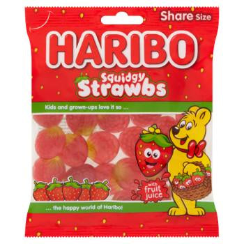 Haribo Squidgy Strawbs  160g *