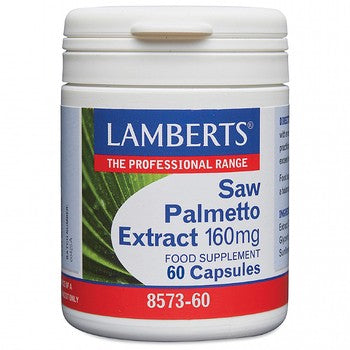 H01-8573/60 Lamberts Saw Palmetto extract 160mg 60 Capsules*