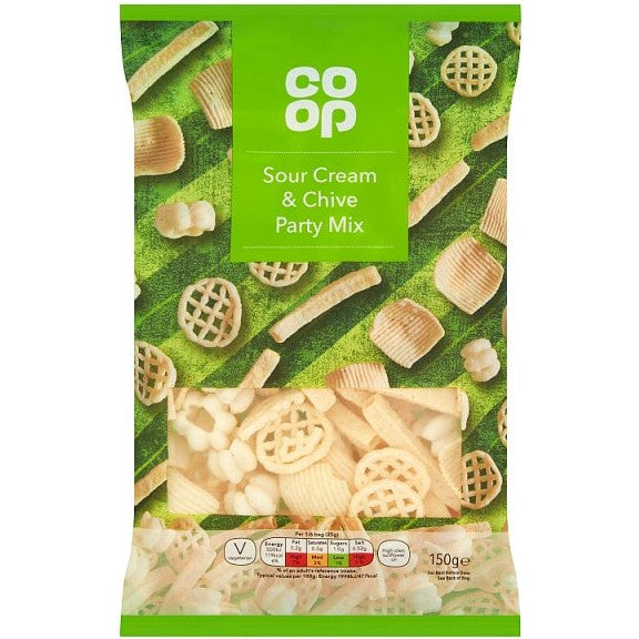 Co-op Sour Cream & Chive Party Mix 150g*