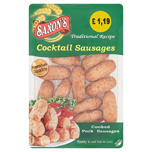 Saxons Cocktail Sausages 160g