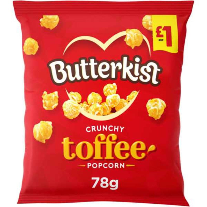 Butterkist Toffee Popcorn 78g*