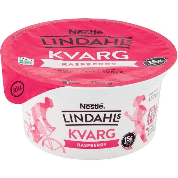 Lindahls Kvarg Raspberry 150g