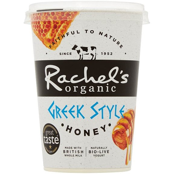 Rachels Organic Greek Honey Yogurt 450g