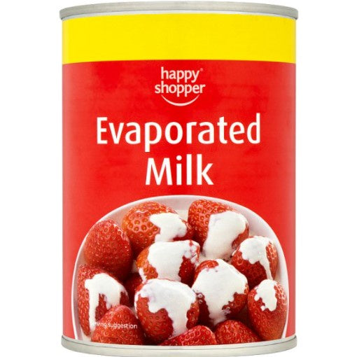 Happy Shopper Evaporated Milk 410g PM 89p