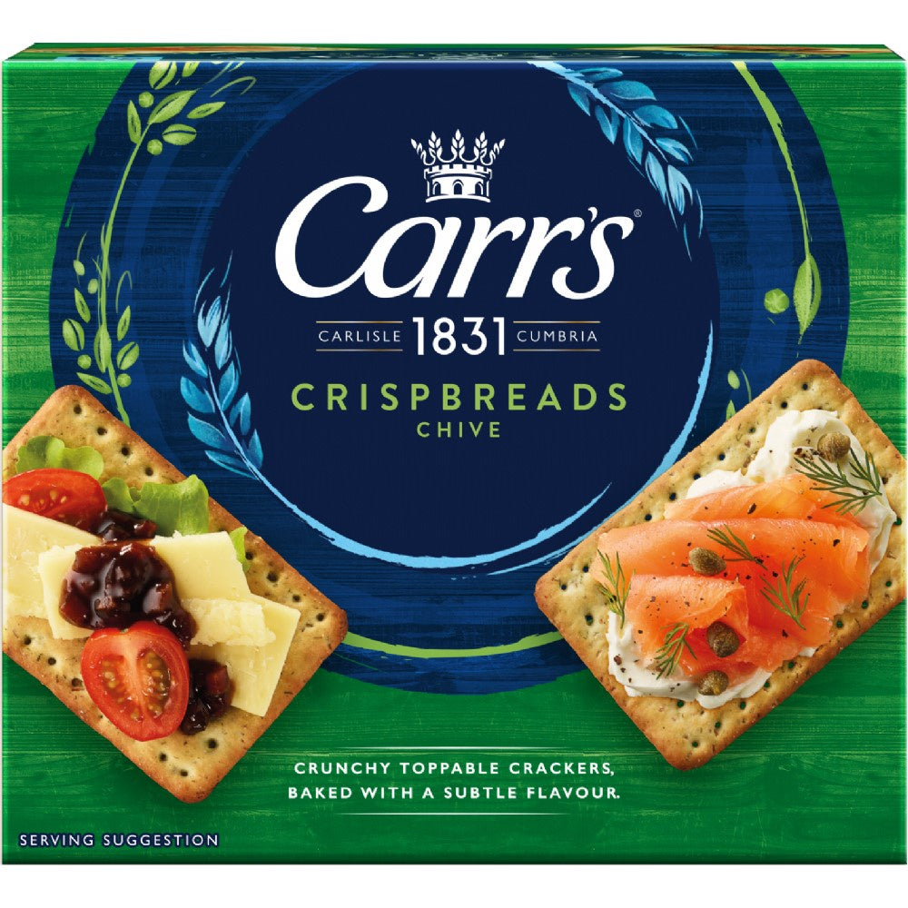 Carr's Crispbreads - Chive 190g