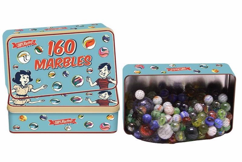 Marbles In Tin 160pce*