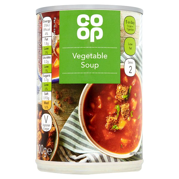 Co-op Vegetable Soup