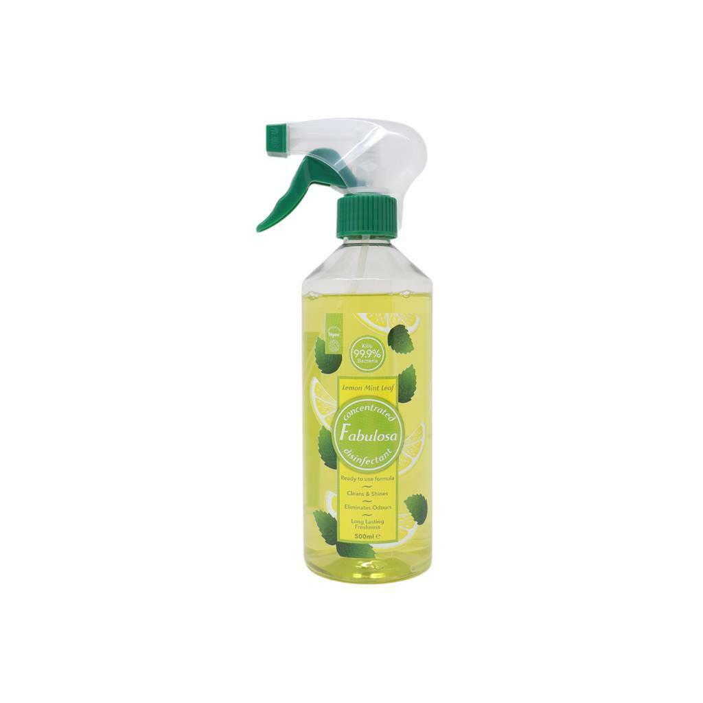 Fabulosa Disinfectant Trigger Spray Lemon Mint Leaf 500ml*