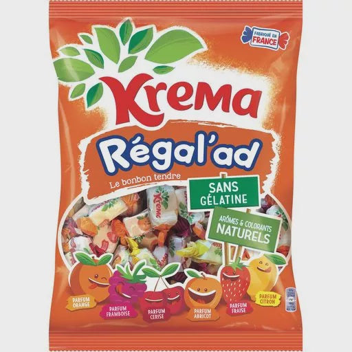 Krema Regal'ad sweets with fruits  590g *