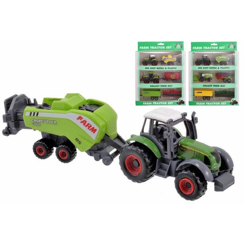 Tractor Die Cast With Accessories*