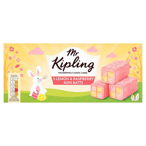 Mr Kipling L/R Mini Battenbergs 5pk