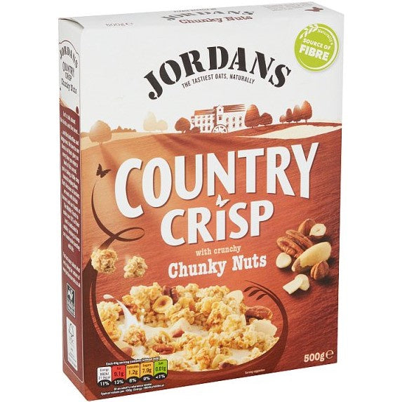 Jordans Country Crisp Chunky Nuts 500g