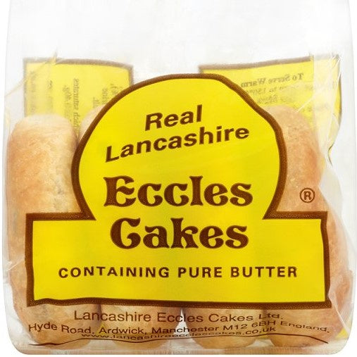 Lancashire Eccles Cakes 4pk