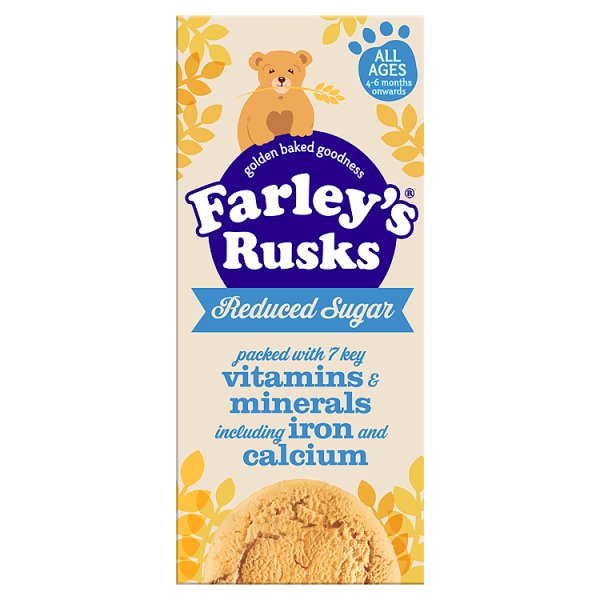 Farleys Rusks Reduced Sugar 9pk 150g
