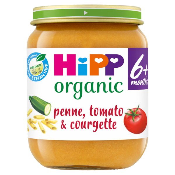 HIPP Organic Penne & Tomato & Courgette 125g
