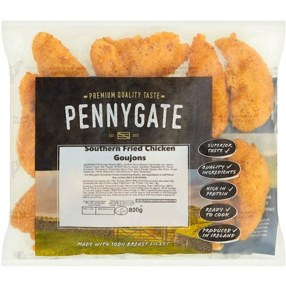 PennyGate Southern Fried Chicken Goujons 850g
