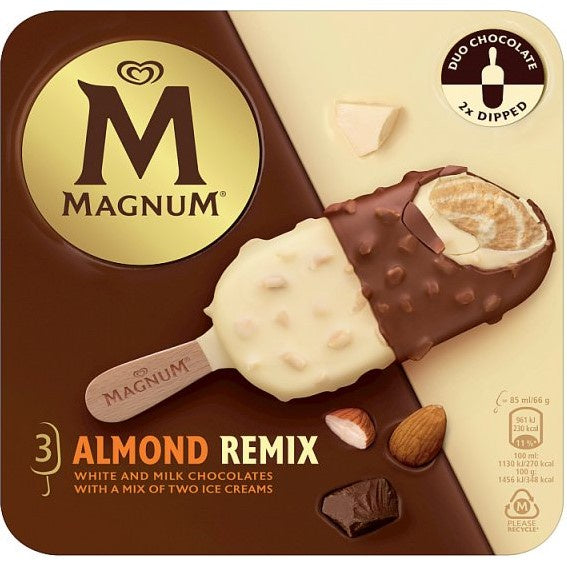 Walls Magnum Almond Remix 3PK*
