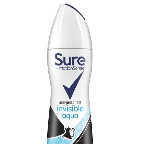 Sure Anti-Perspirant Deodorant Women Invisible Aqua 250ml *