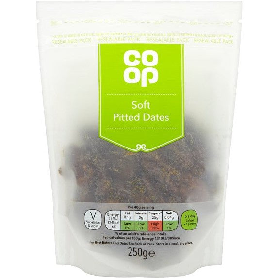 Co-op Soft Pitted Dates - 250g