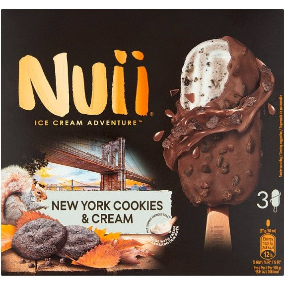Nuii New York Cookies & Cream 3pk*