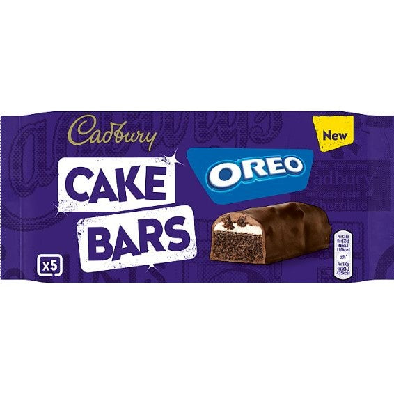 Cadbury Oreo Cake Bars 5pk