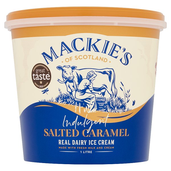 Mackies Indulgent Salted Caramel 1L*#