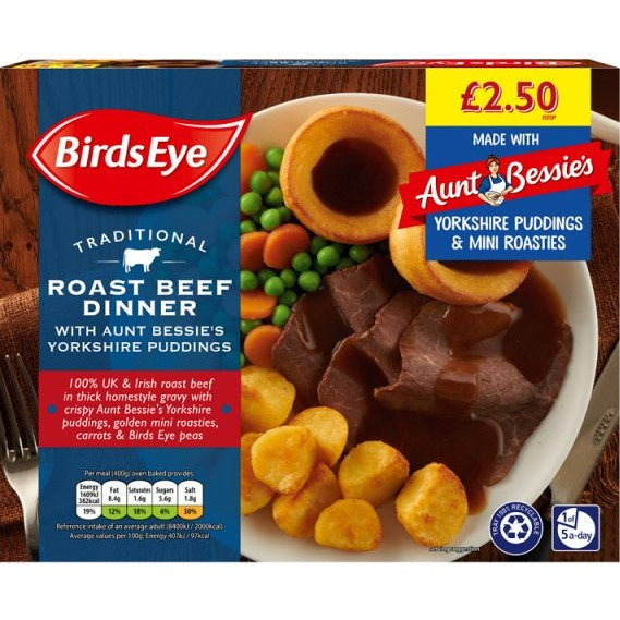 Birds Eye Traditional Beef Dinner 400g