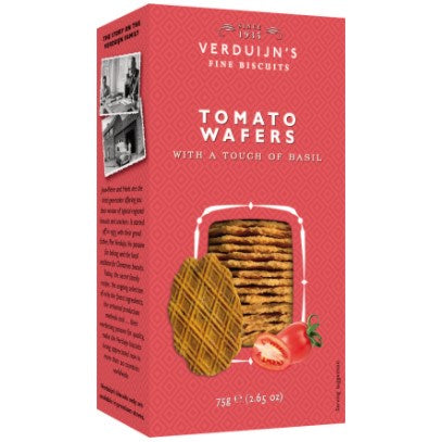 Verduijns Tomato Wafers with Basil