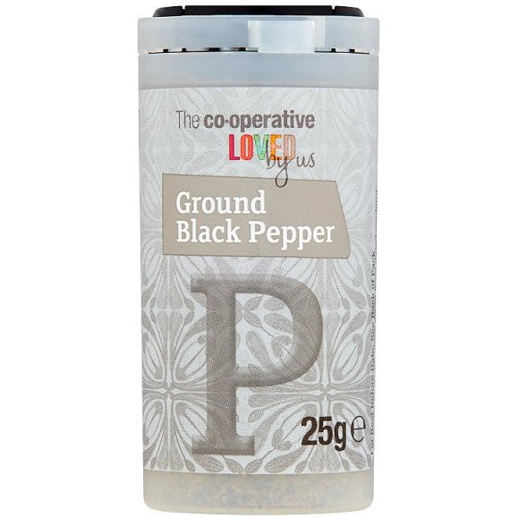 Co-op Ground Black Pepper 25g