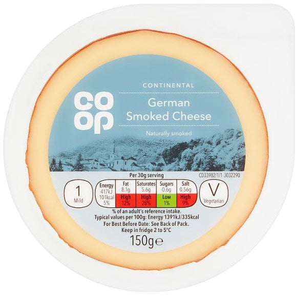 Co-op Smoked Cheese Cut 150g