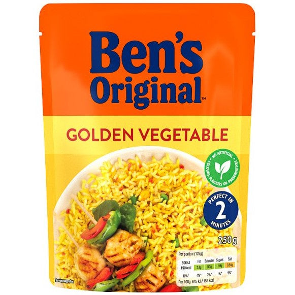 Ben's Original Golden Vegetable Rice 220g #