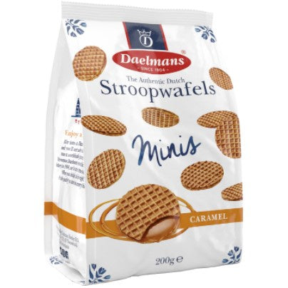 Daelmans Stroopwafels Minis - Caramel 200g