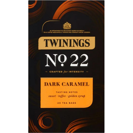 Twinings No.22 Dark Caramel Tea 40pk