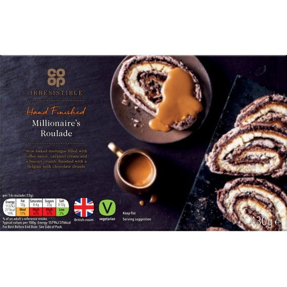 Co Op Millionaires Roulade 500g